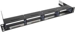 Boîtier vide pour panneau Netscale 48, 1UH, noir