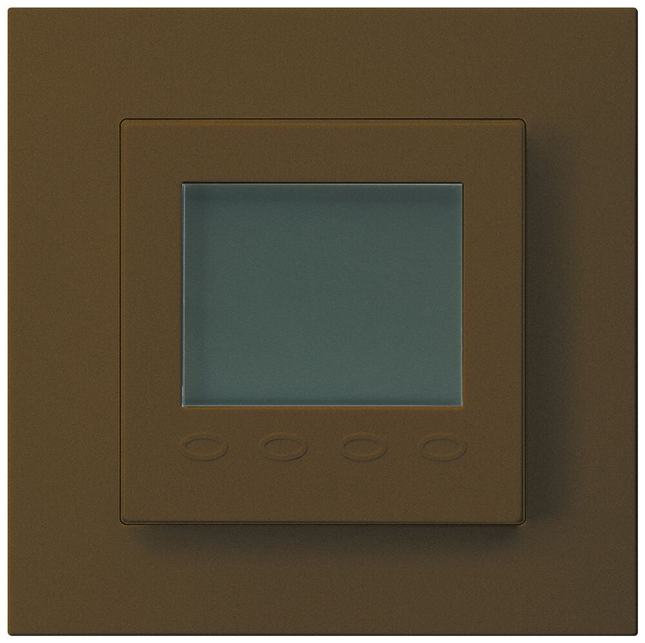 UP-Raumthermostat kallysto.pro C mit Display braun