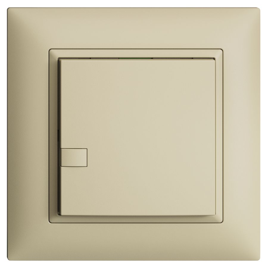 UP-KNX-Taster RGB EDUE FMI, 250mW, o.LED, 1×Taste, 1×Tastenb., van