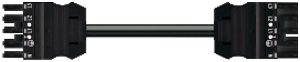 Verbindungsleitung WINSTA MIDI 5×2.5mm² 20A 400V 3m Kod.A schwarz