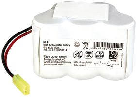 Accu ESYLUX per SL P NiCd, 6V/4500mAh, 100×65×65mm