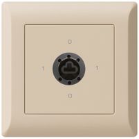 UP-Drehschalter kallysto.line 0/3L beige für Sicherheitsschloss ohne Zylinder