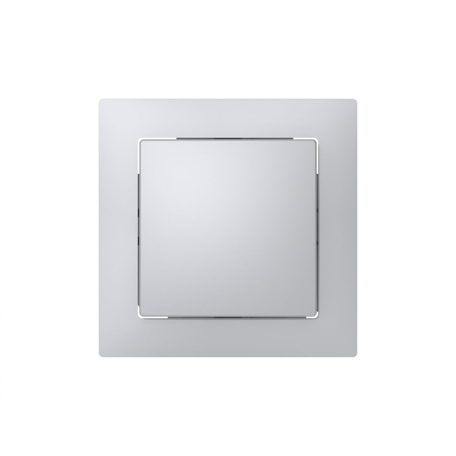 UP-Druckschalter SIDUS E 3/1L alu