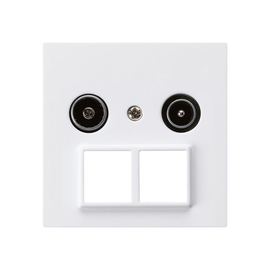 Prise d'antenne ENC R/TV HMS kallysto A 23dB blanc