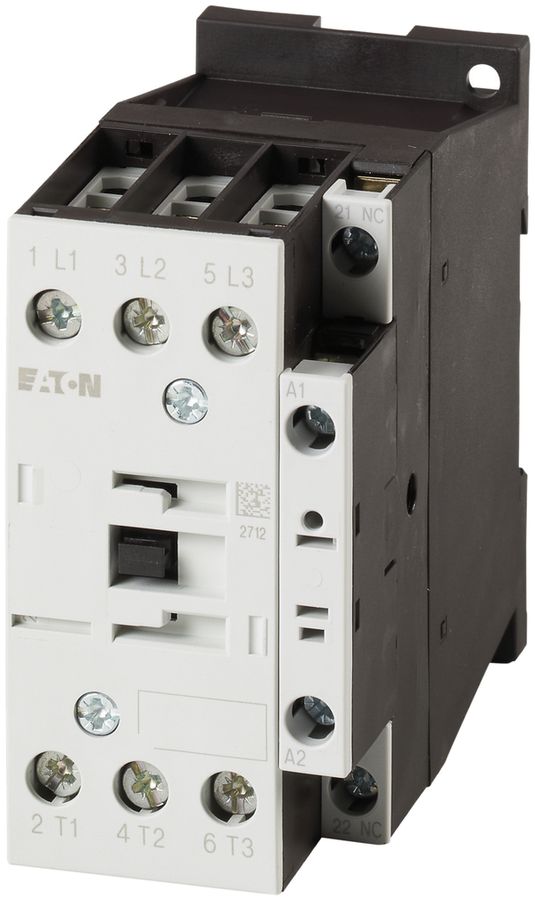 Schütz Eaton DILM25-01, 3L 24VDC 25A 11kW (AC-3) 1Ö