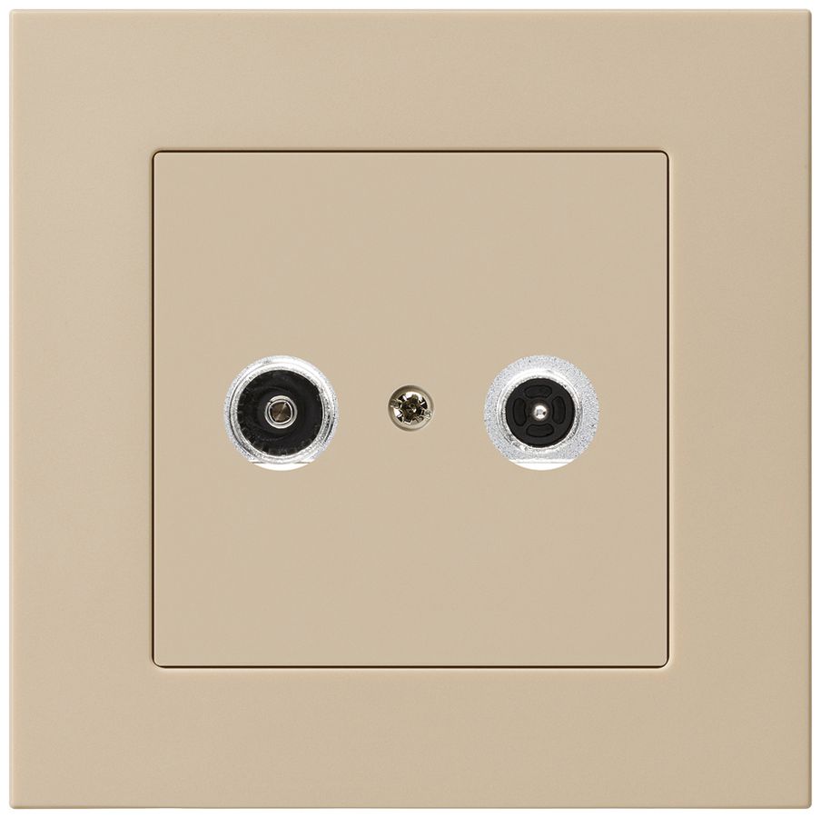 UP-Antennendose kallysto.pro R/TV 19dB 2GHz beige