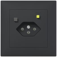 UP-FI-Steckdose SIDUS B T13 30mA anthrazit