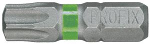 Bit Torx-Schraube PROFIX T50×25mm 1/4" Markierung grün