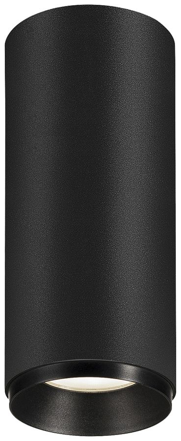 LED-Deckenleuchte SLV NUMINOS S PHASE 11W 1100lm 4000K 36° Ø65×162mm schwarz