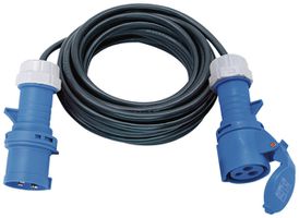 Verlängerungskabel Brennenstuhl Gummi 16A 230V 3×2.5mm² CEE16/CEE16 25m sz