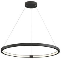 LED-Pendelleuchte SLV ONE 80 DALI 35W 2200lm 3000/4000K Ø800×30mm schwarz