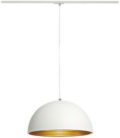 Pendelleuchte SLV FORCHINI M E27 40W mit 1-Phasen-Adapter IP20 weiss/gold