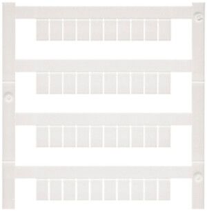 Klemmenmarkierer Weidmüller MultiFit 8×5mm Phoenix/Wieland/Legrand PA66 weiss