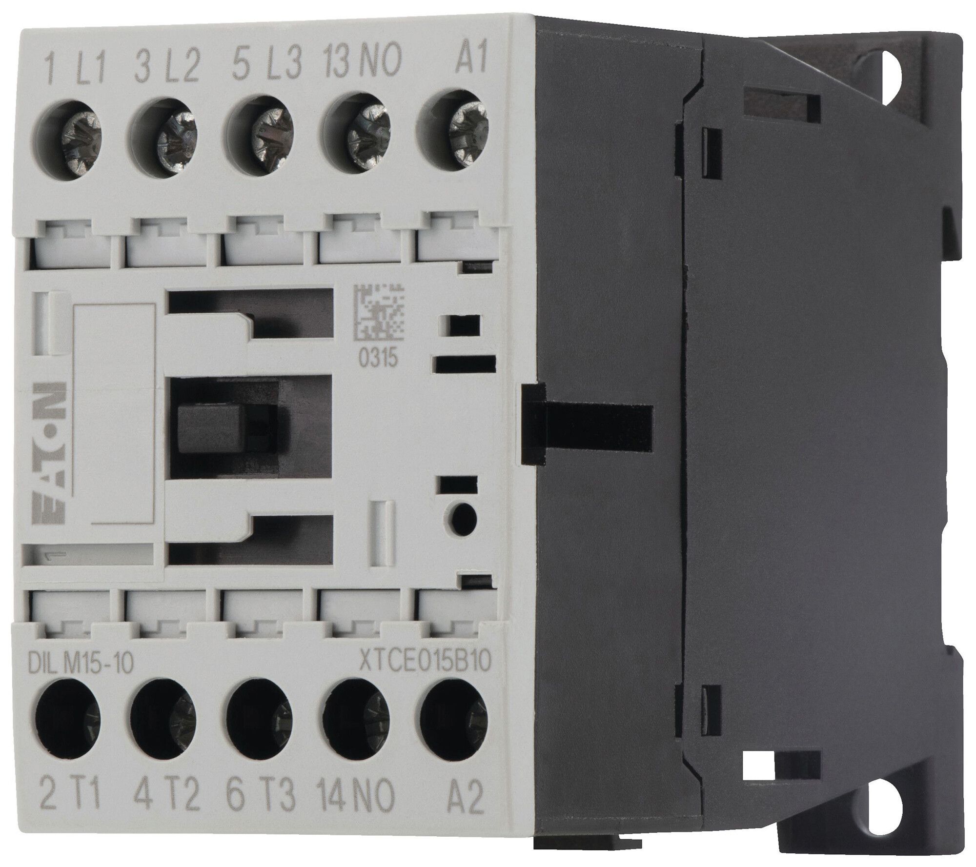 Leistungsschütz Eaton DILM15-10 400V AC 3NO 22A 15A 7.5kW 7A 3kW 24…690V
