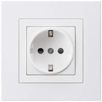 UP-Steckdose kallysto.pro Schuko weiss