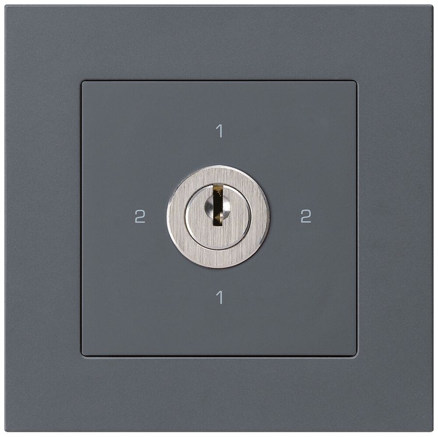Interrupteur rotatif ENC kallysto.pro 3/1L anthracite avec serrure Kaba 8