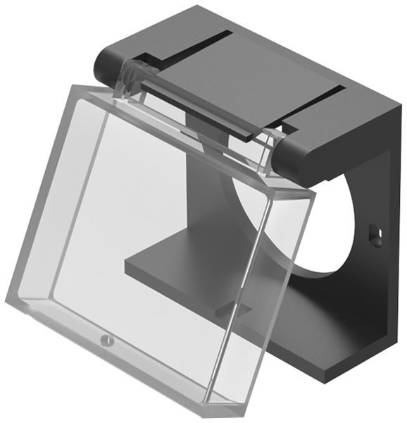 Schutzklappe EAO31 transparent 24×24mm