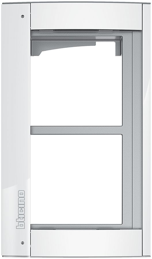Abdeckrahmen+Träger Sfera für 2 Module weiss