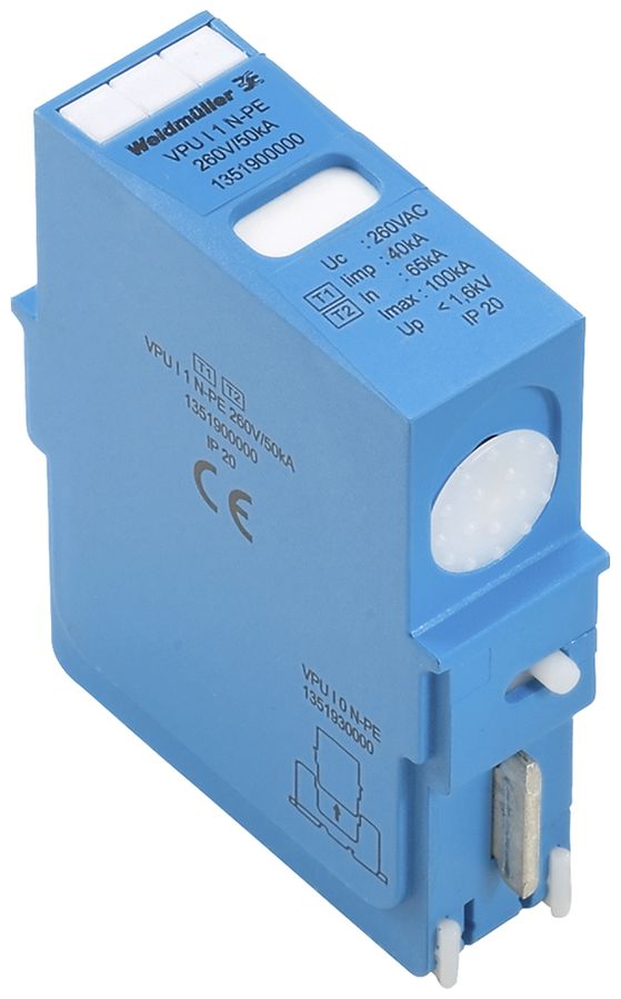 Ersatzableiter Weidmüller VPU II 0 N-PE 260V/40KA