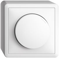 AP-Dimmer EDIZIOdue 60…1000W weiss Phasenanschnitt