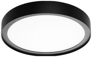 Lampada apparente LED SG Disc 290 19W 1740lm 827…865 Ø288mm nero