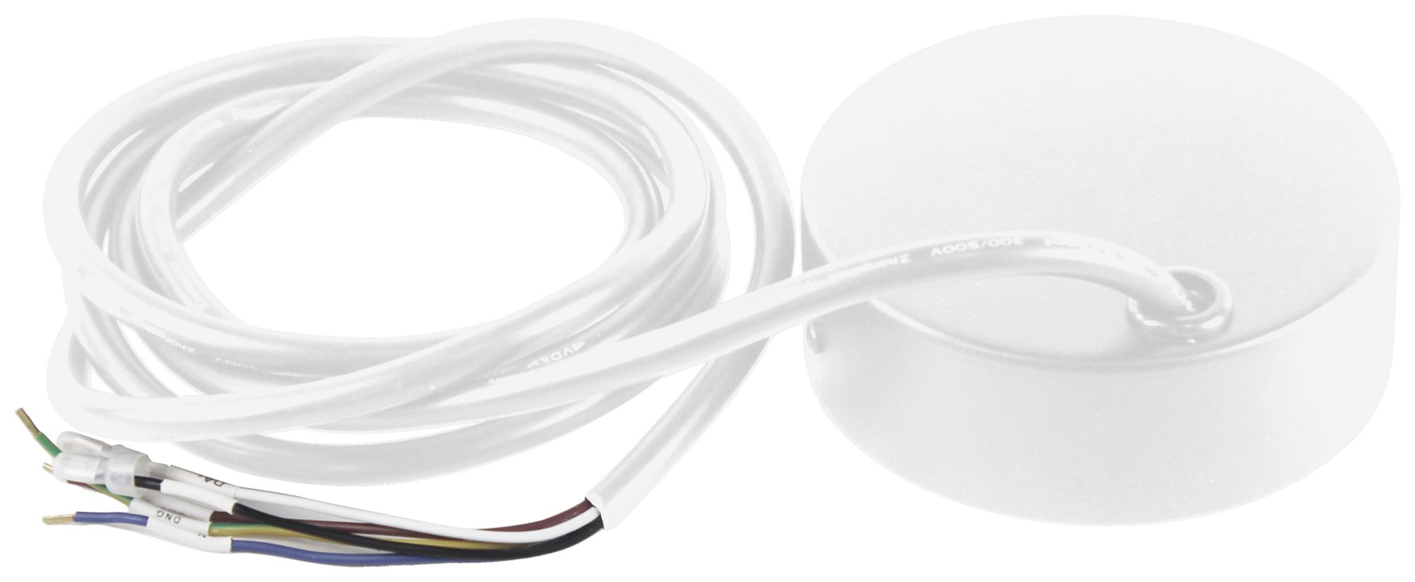 Rosace de plafond AP Sylvania Otao Linear 2m câble 5 pôles blanc