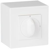 Interrupteur rotatif AP ATO 2/1L blanc 1-0-2-0