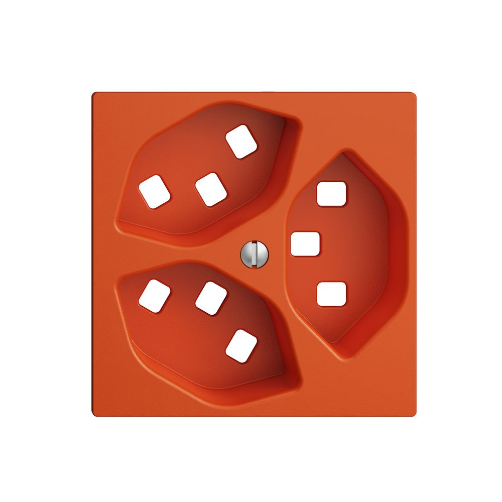 Kit frontale EDIZIOdue arancione 60×60mm 3×T23