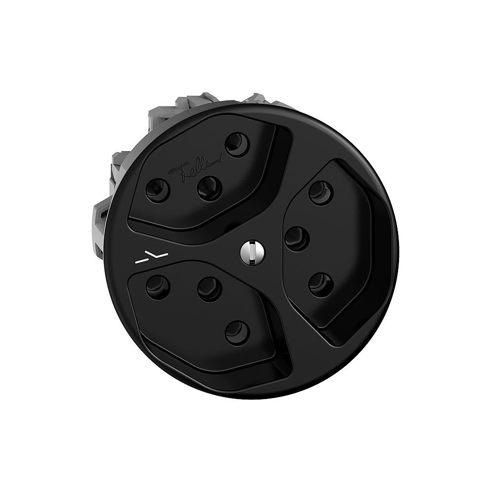 Prise ENC STANDARDdue 3×T13 1×S noir Q