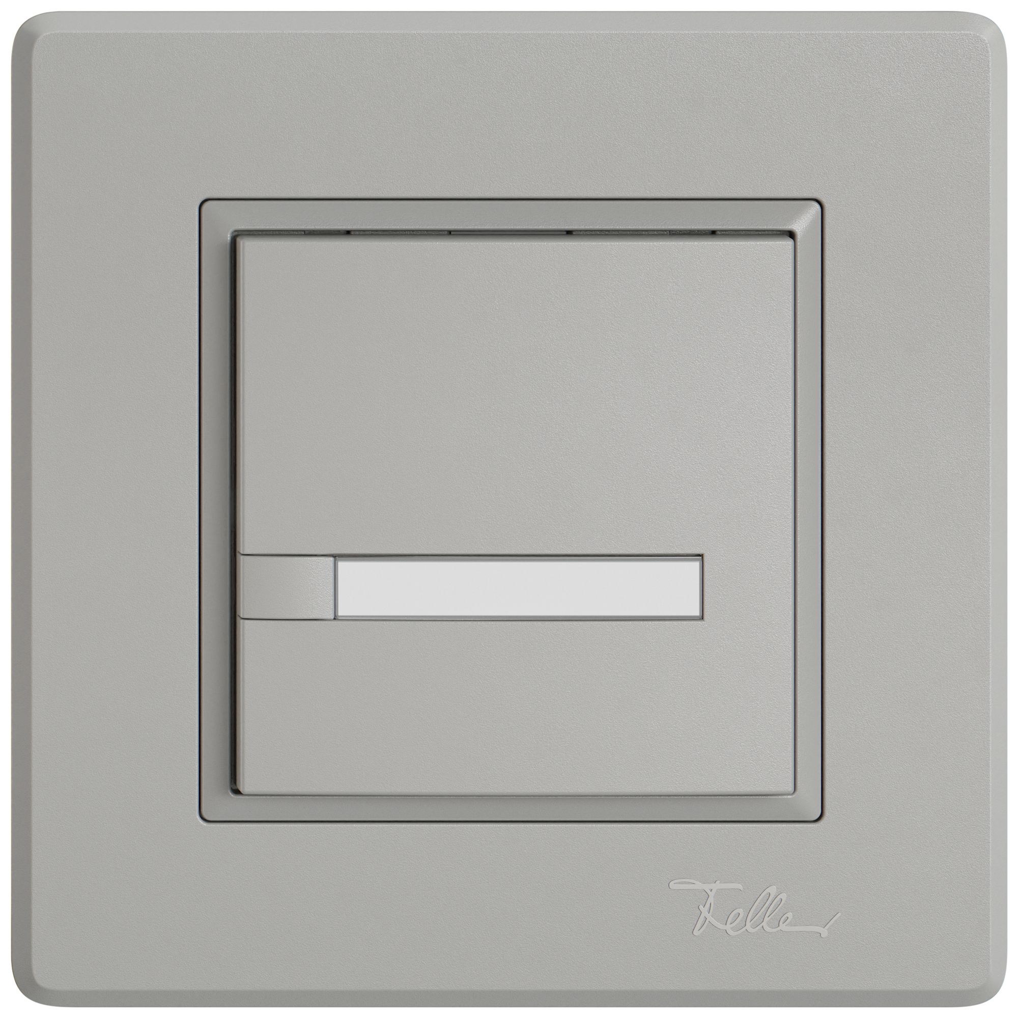 Pulsante KNX RGB INC EDIZIO.liv SNAPFIX® sensore temp.s.LED targ.1× com.1T grc