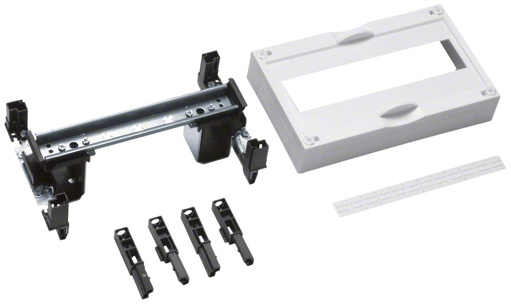 Baustein Hager univers N 150×250mm für Reiheneinbaugeräte waagrecht 12 PLE