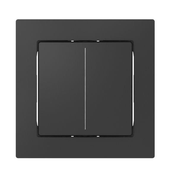 Senseur poussoir ABB Sidus KNX Basic type-E, 1/2, anthracite