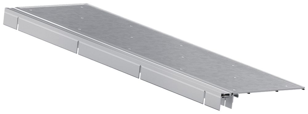 Coperchio tehalit BKB super.vaschetta c.spazzola canale a pavimento 300×1000×3mm