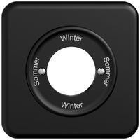 UP-Montageset STANDARDdue SNAPFIX® f.Drehschalter m.Schloss Som-Win-Som-Win sz