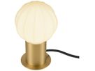 Tischleuchte SLV VARYT E14 1×6W Schalter Ø90×90mm Messing