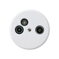 Presa d'antenna TV-R-Dati basico A 2GHz 11db bianco