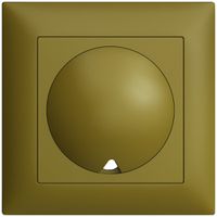 UP-Frontset EDIZIOdue olive für Zugtaster/-schalter
