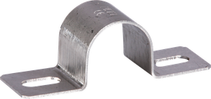 Brida a due lobi M25 acciaio inossidabile A4