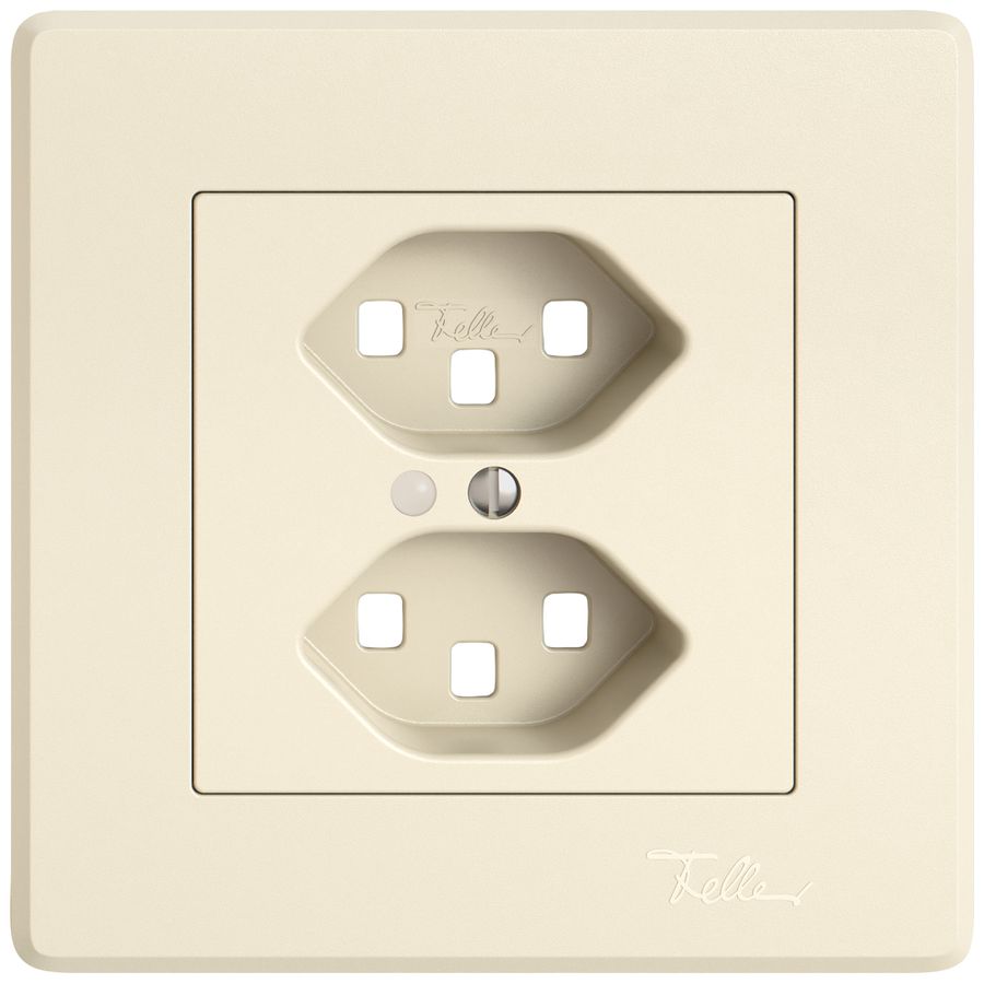 Kit de montage ENC EDIZIO.liv SNAPFIX® pour 2×T23 avec lentille frontale cr