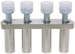 Connexion transversale Woertz 81556/4, 4L, pour borne de jonction série 3424