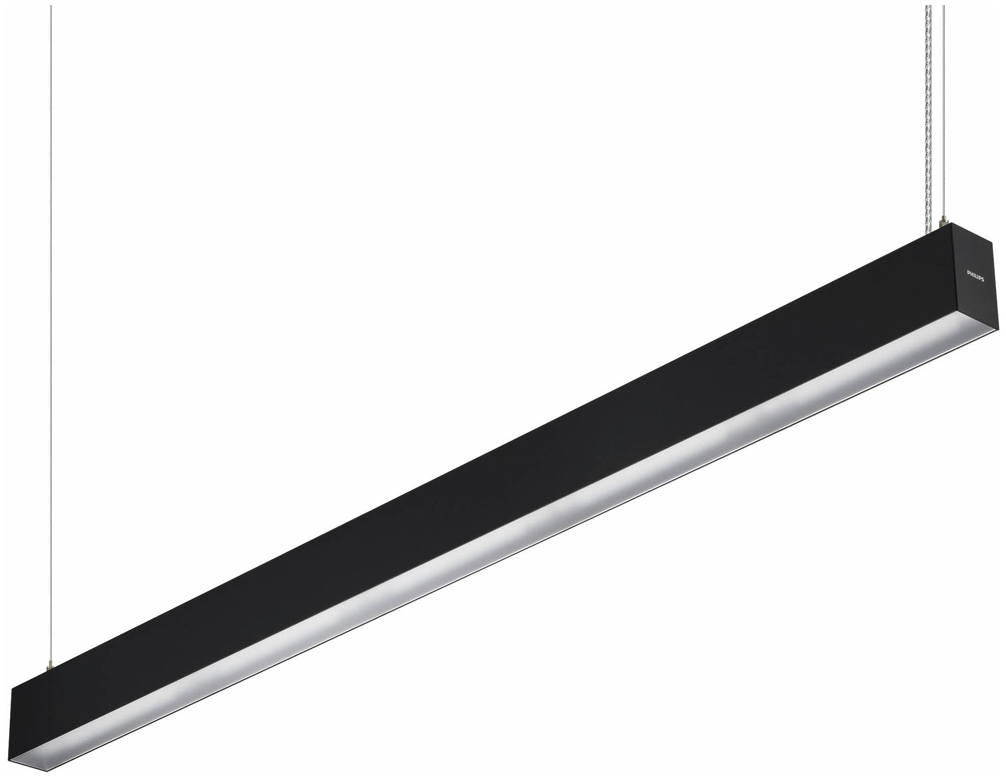 LED-Pendelleuchte Philips SP532P 34W 4700lm 940 DALI 1409mm schwarz