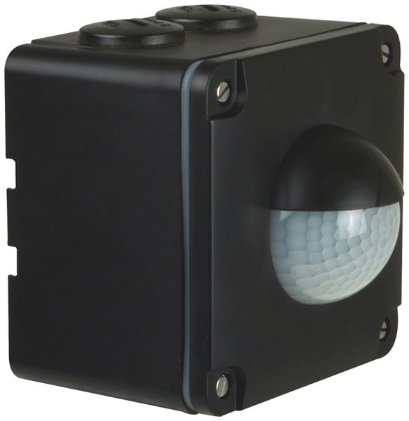 AP-Bewegungsmelder Swiss Garde 300 IP55, schwarz