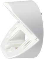 Ausseneck-Sockel Luxomat zu RC-plus next, weiss