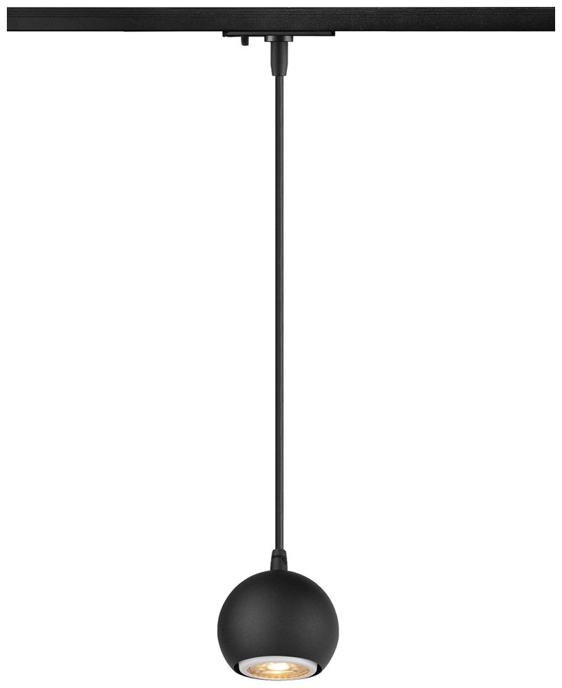 Lampada sospesa SLV LIGHT EYE 90 AD1PH GU10 1×6W REG Ø89mm nero