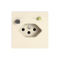 Steckdose FI EDIZIO.liv  1×T13 cr