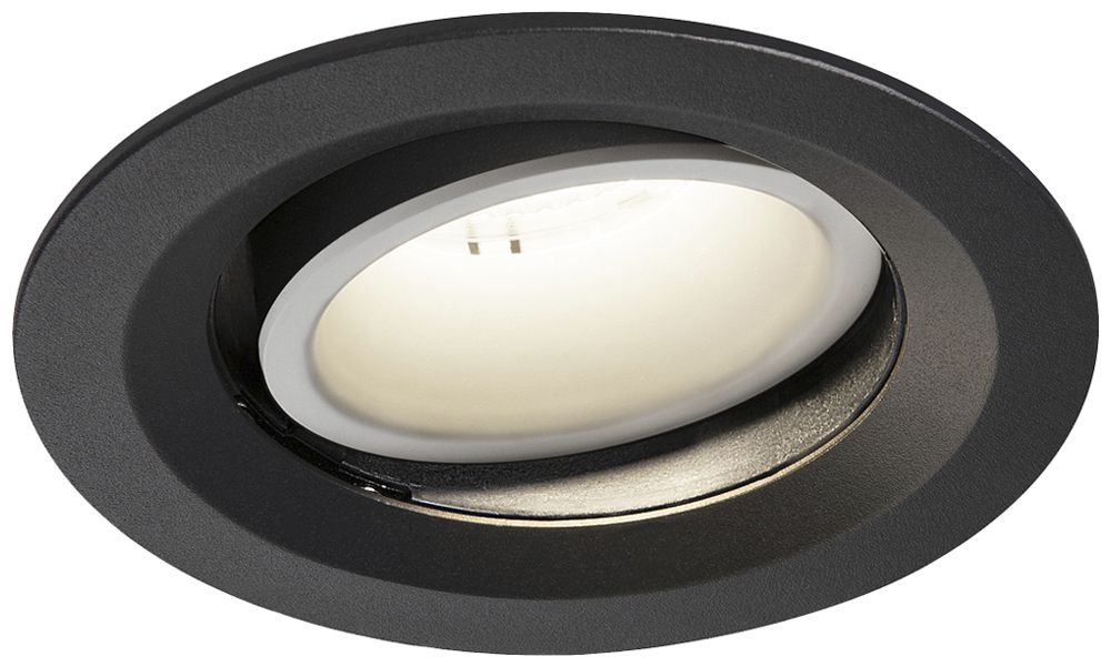 LED-Downlight SLV NUMINOS MOVE M 17.5W 1750lm 4000K 55° DIM Ø135×81mm sz/ws