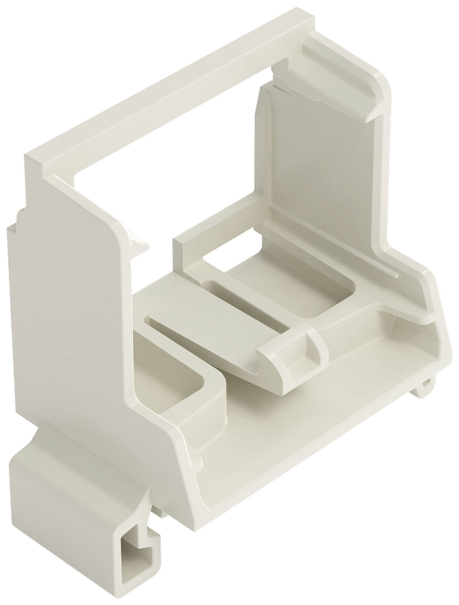 Adaptateur de fixation WAGO s.décharge de traction p.10×4mm² DIN35 Ex grc