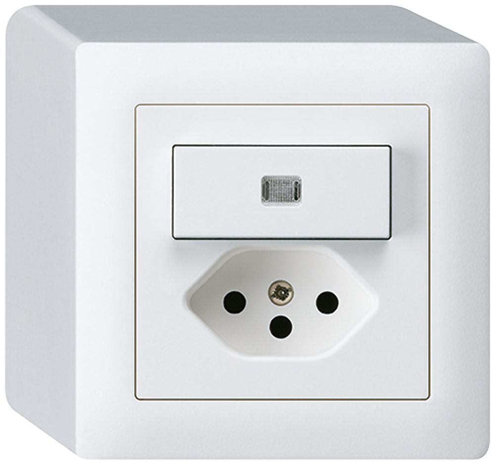 AP-Leuchtkombination 3/1P+T13 weiss kallysto