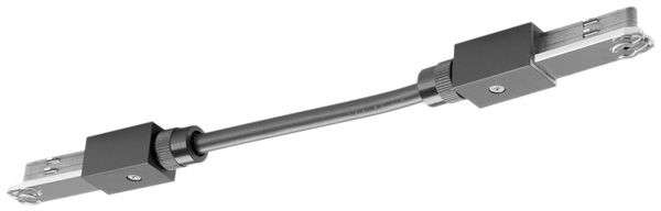 Flex-Verbinder SLV für Stromschiene D-TRACK, schwarz