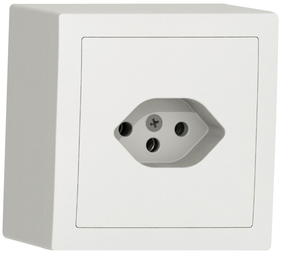 AP-Steckdose SIDUS T13 weiss